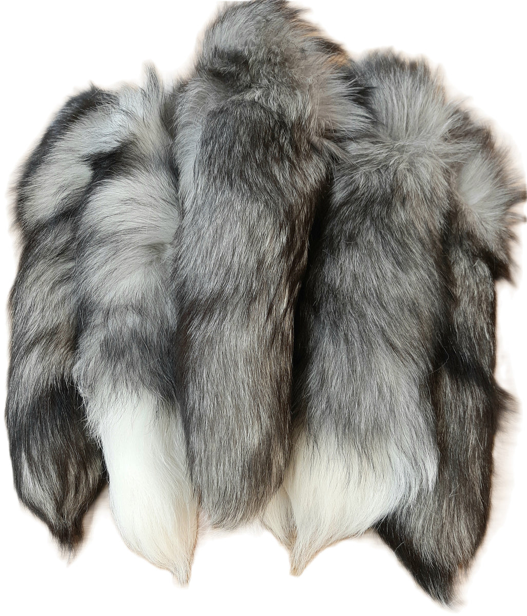 Indigo Fox Tail, Key Chain Option – Dakotaline Furs
