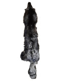 Silver Fox Pelt, 60" Length