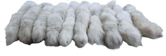Blue Fox Tail, Set of 10