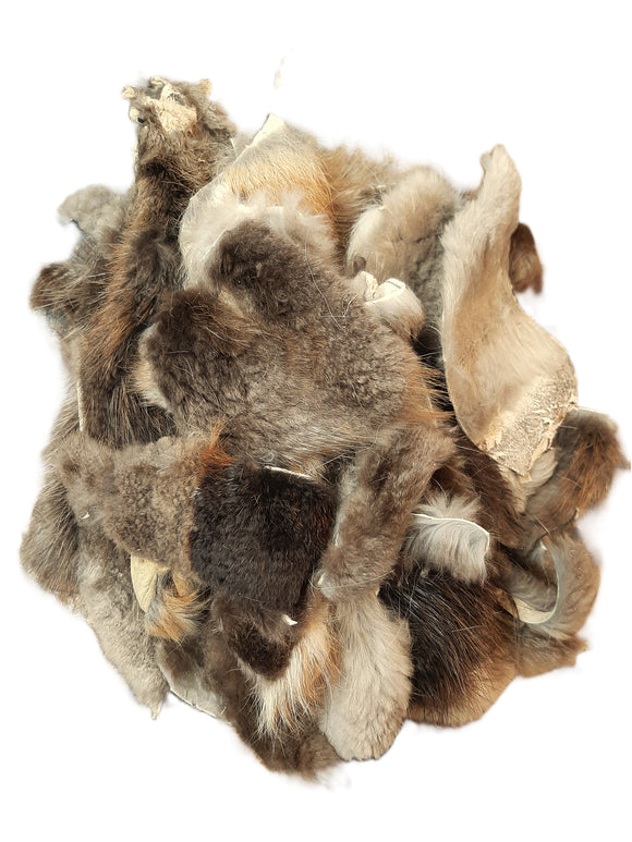 Fur Scrap Pieces, Assorted