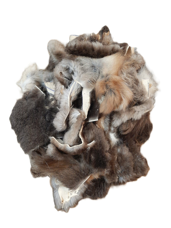Fur Scrap Pieces, Assorted