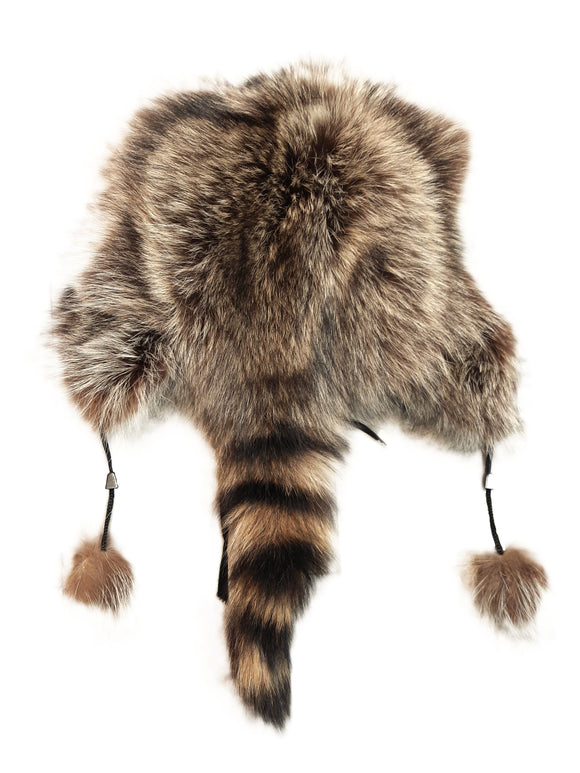 Raccoon Fur Hat