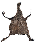 Karakul (Persian Lamb) Hide, Black & Beige