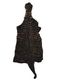 Karakul (Persian Lamb) Hide, Black & Gold