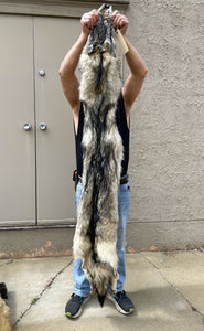 LARGE Timber Wolf, Heavy Fur - TW10