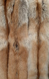 Rare Red Coyote Pelt, Tanned