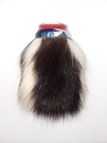 Can Holder - Skunk Fur