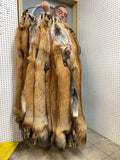 Ranch Red Fox, Hugley Ginormous, close to 6’ length. Tanned, Fur craft RRF